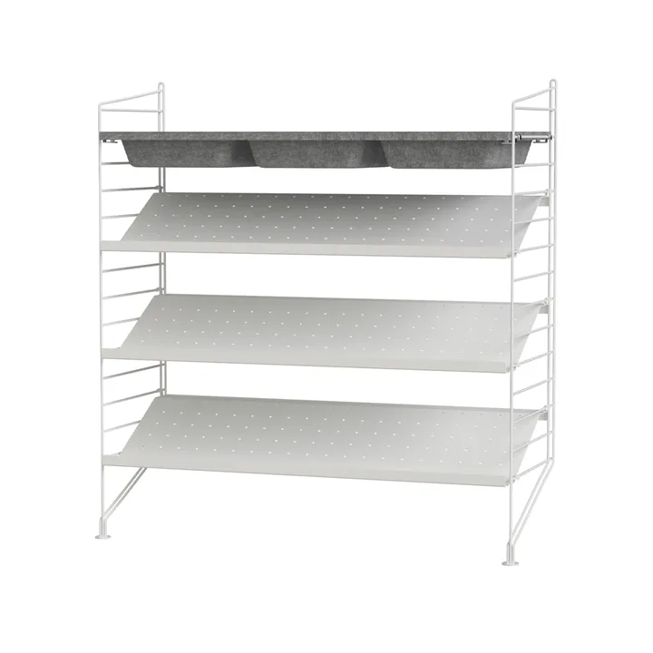 String couloir blanc - combinaison O - String