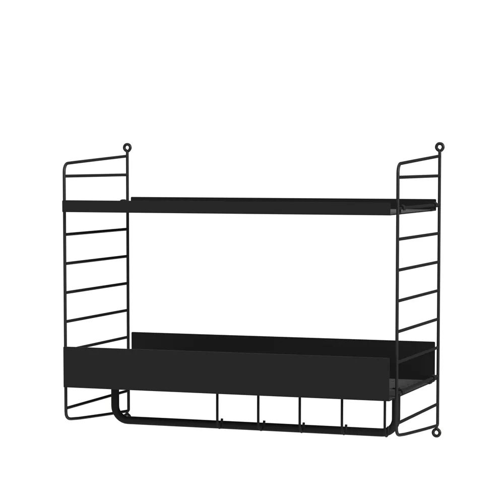 String couloir noir - combinaison G | Design Scandinave | Noir