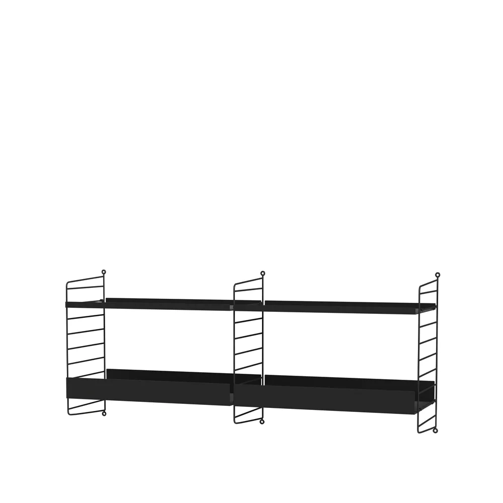 String cuisine noir - combinaison B | Design Scandinave | Noir