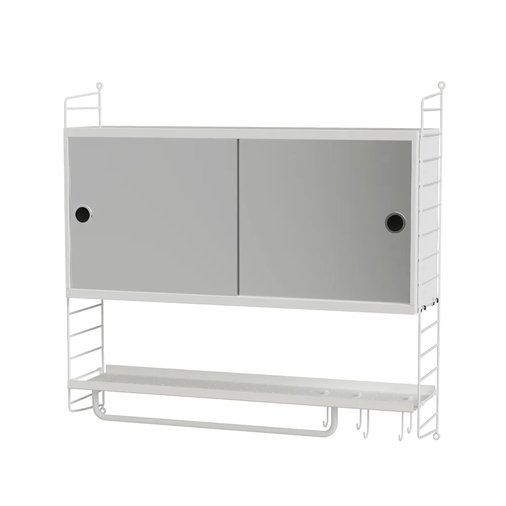 String salle de bain combinaison A - blanc,  String