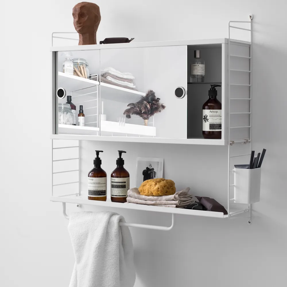 String salle de bain combinaison A - blanc,  String