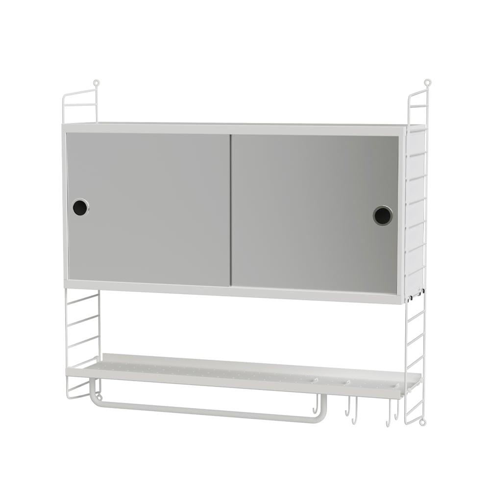 String String salle de bain combinaison A - blanc | Design Scandinave | Blanc