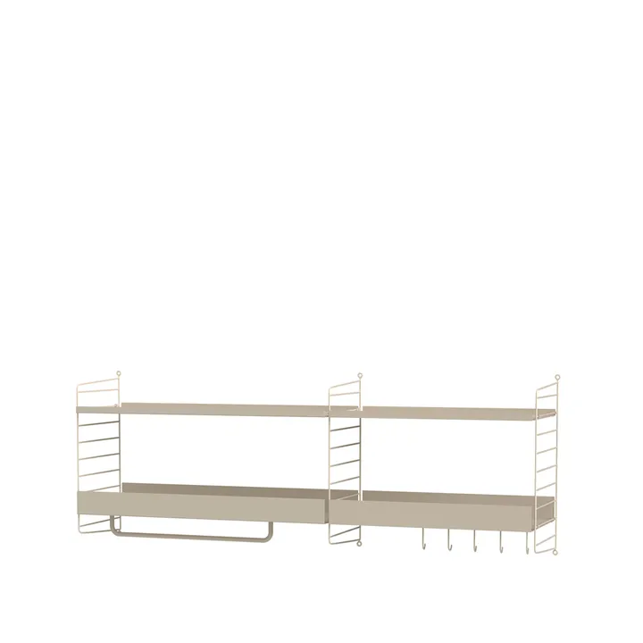String salon beige - combinaison J - String