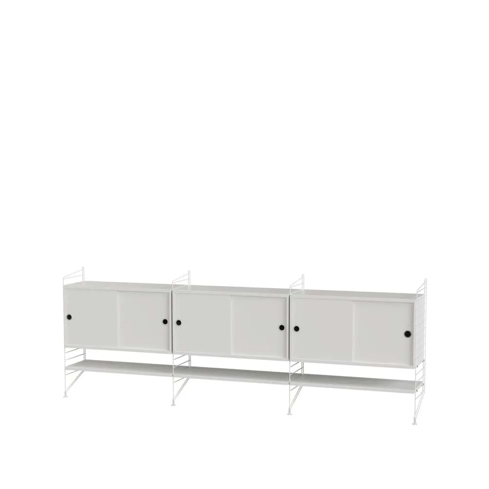 String salon blanc - combinaison F String