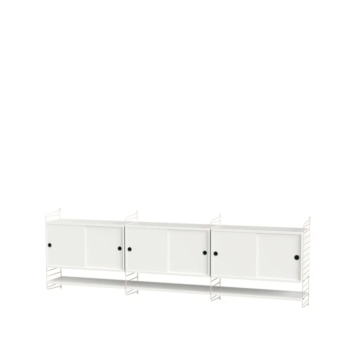 String salon blanc et beige - combinaison E - String