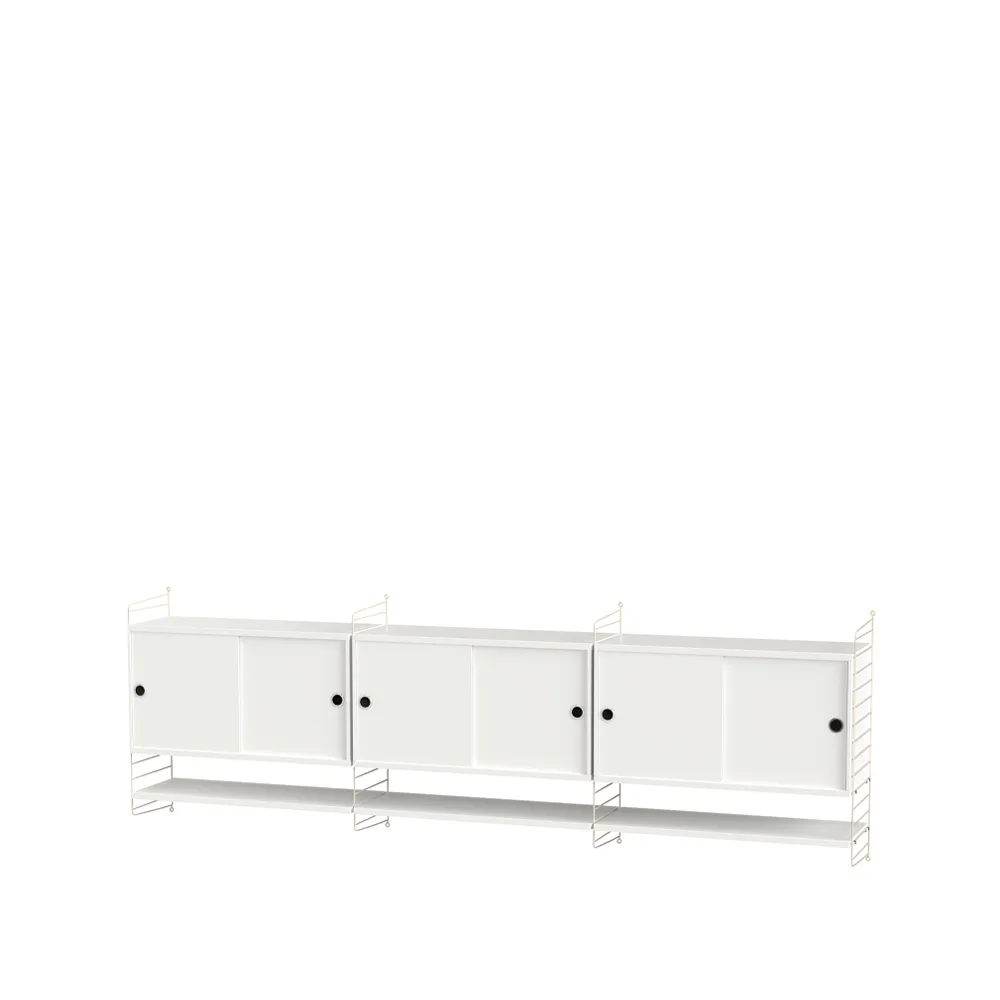 String String salon blanc et beige - combinaison E