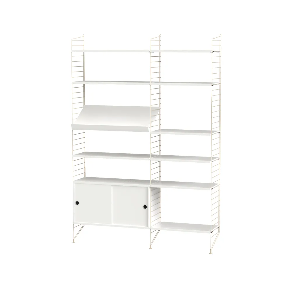 String salon blanc et beige - combinaison H,  String