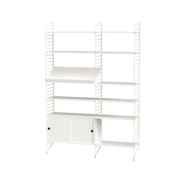 String salon blanc et beige - combinaison H - String