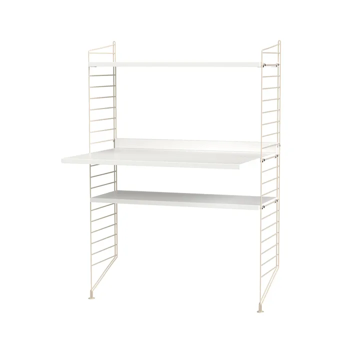 String salon blanc et beige - combinaison H - String