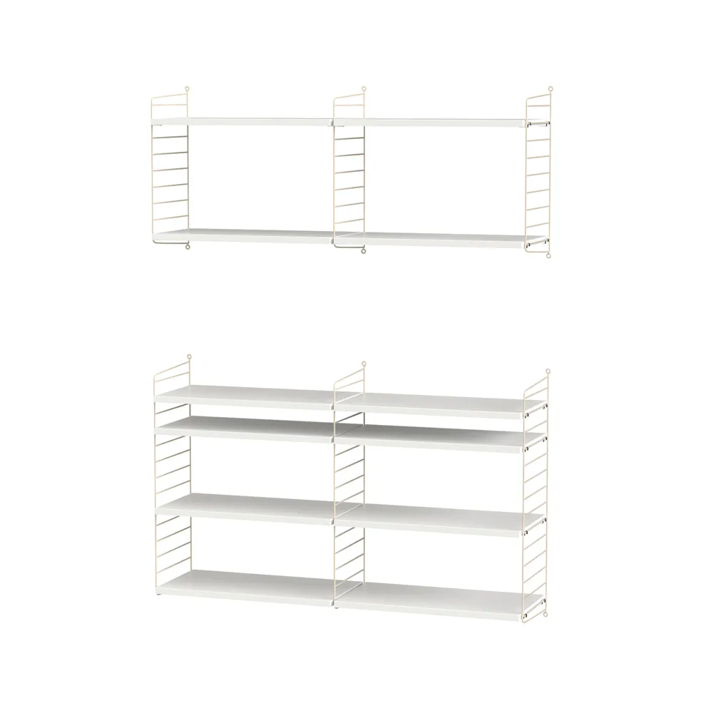 String salon blanc et beige - combinaison N,  String