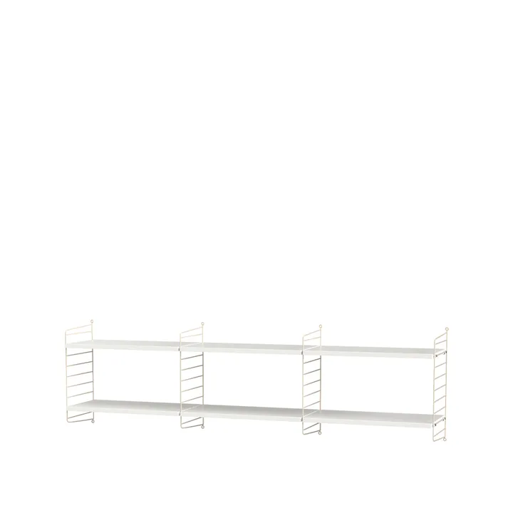 String salon blanc et beige - combinaison O - String