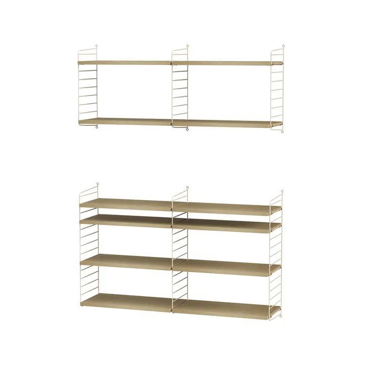 String salon chêne et beige - combinaison N - String