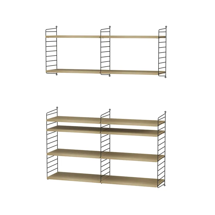 String salon chêne et noir - combinaison N - String