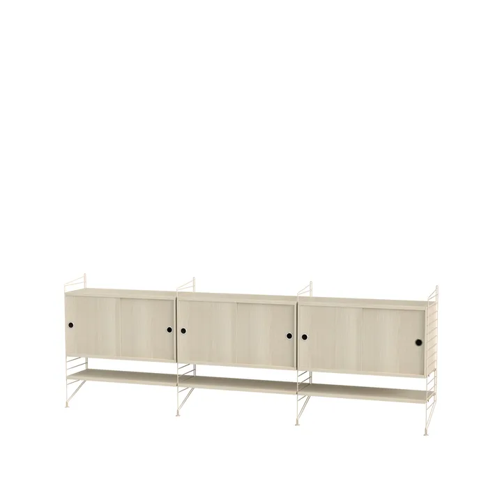 String salon frêne et beige - combinaison F - String