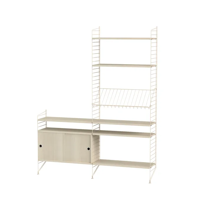 String salon frêne et beige - combinaison K - String