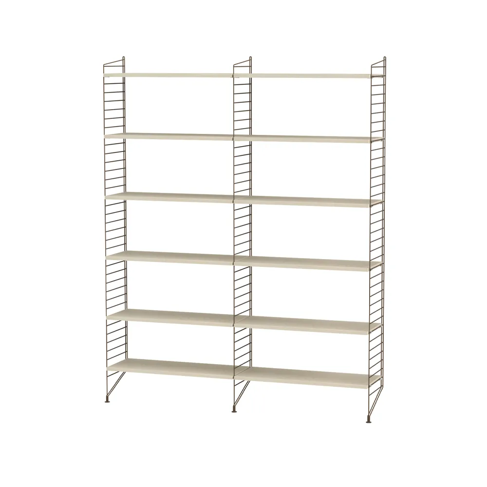 String salon frêne et marron - combinaison A String