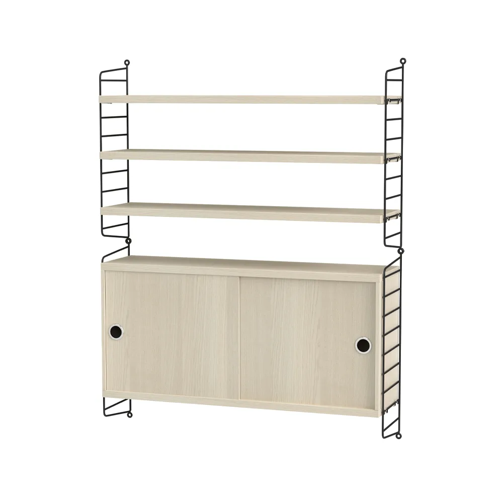 String salon frêne et noir - combinaison I,  String