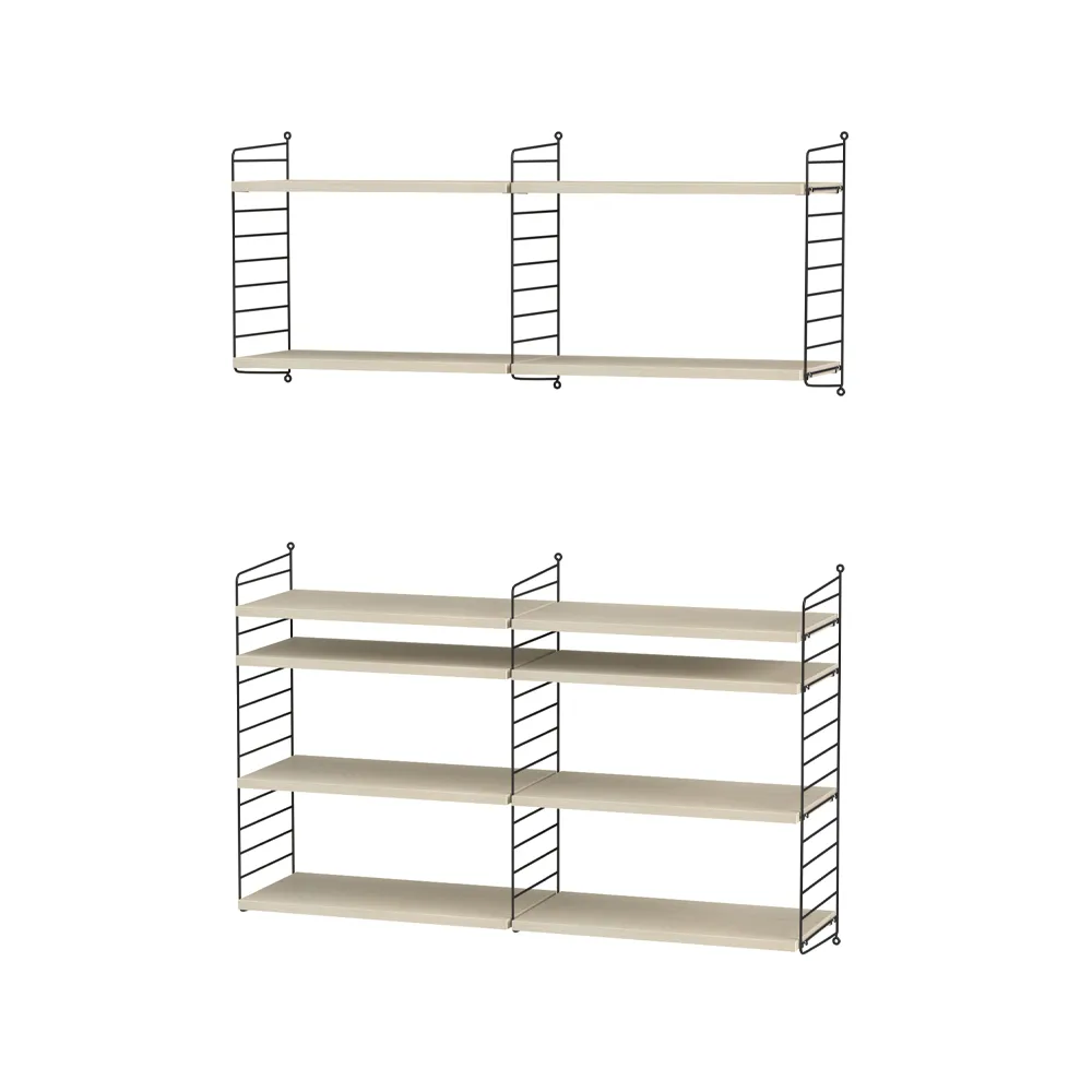 String salon frêne et noir - combinaison N,  String