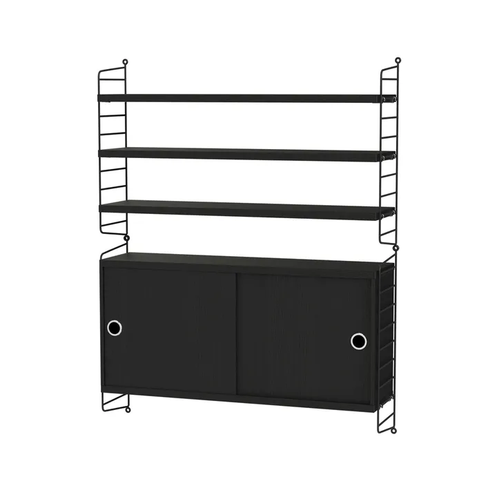 String salon noir - combinaison I - String