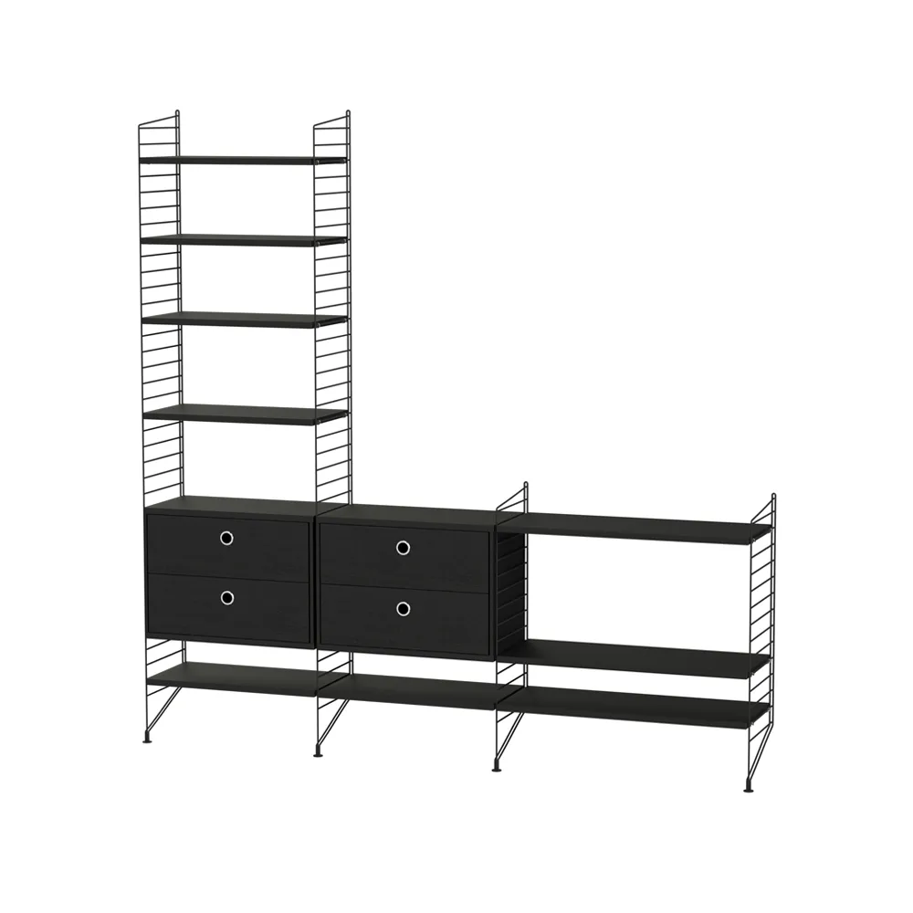 String salon noir - combinaison J,  String