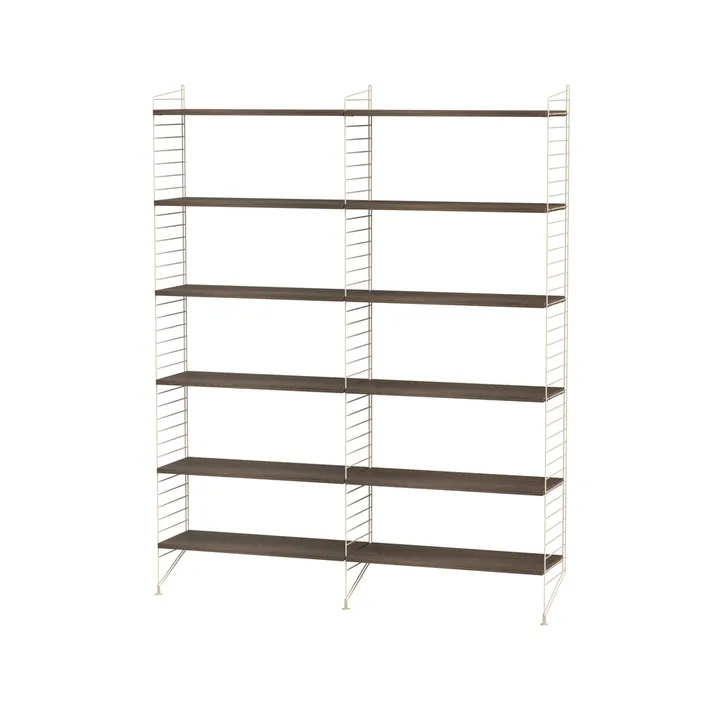 String salon noyer et beige - combinaison A - String