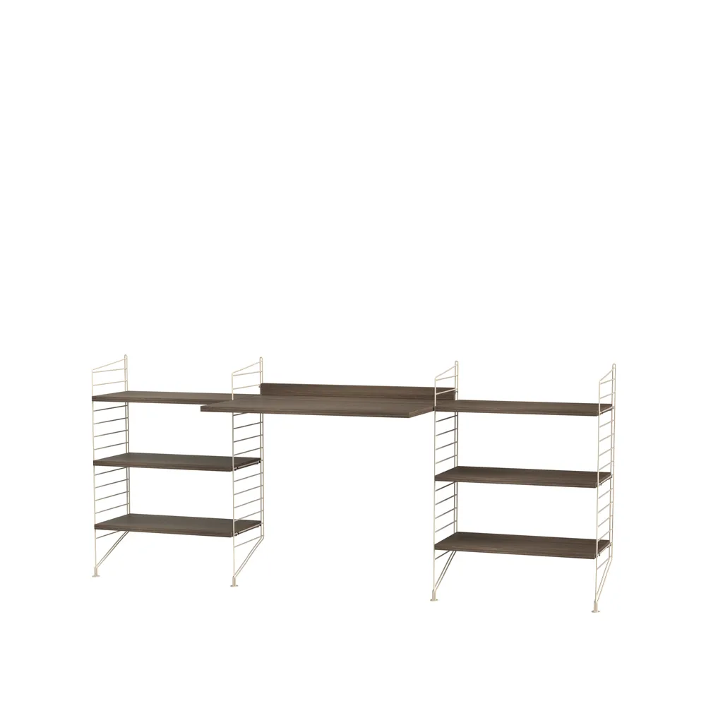 String salon noyer et beige - combinaison D,  String