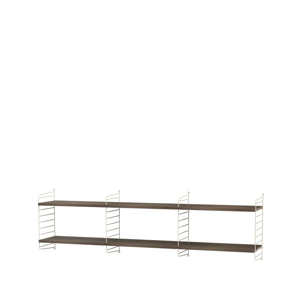 String salon noyer et beige - combinaison O,  String
