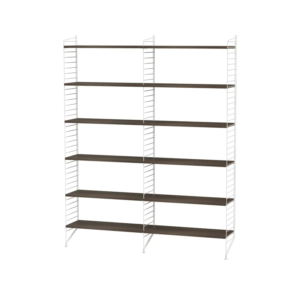 String salon noyer et blanc - combinaison A,  String