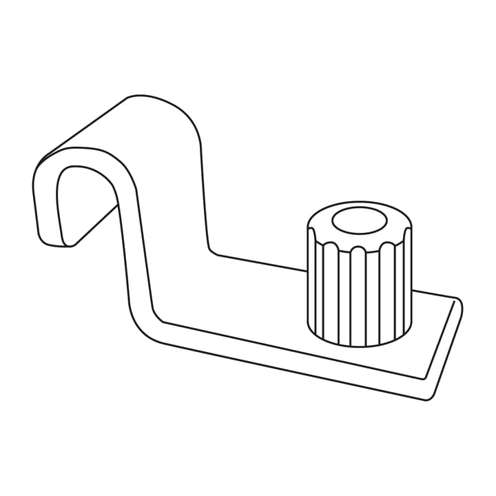 Support d'étagère String, lot de 4, Métal String
