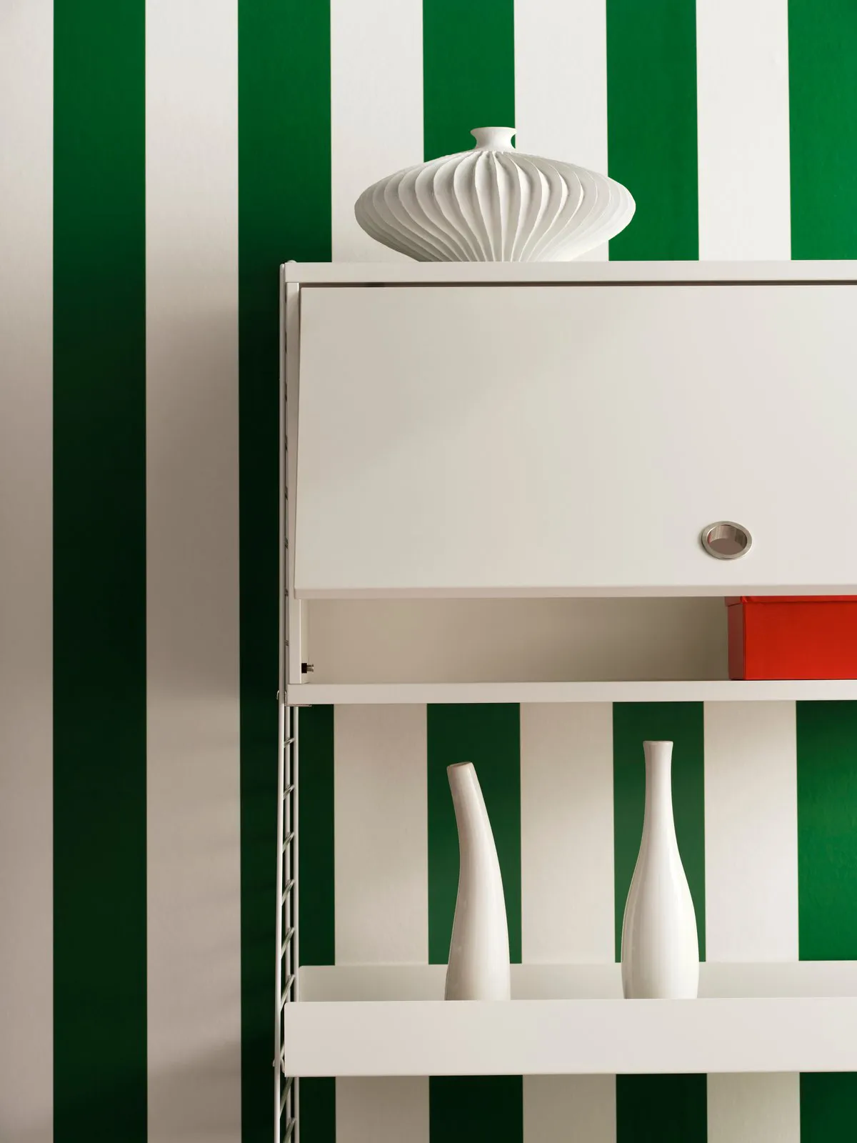 Surmeuble String, Blanc, 58x30 cm String