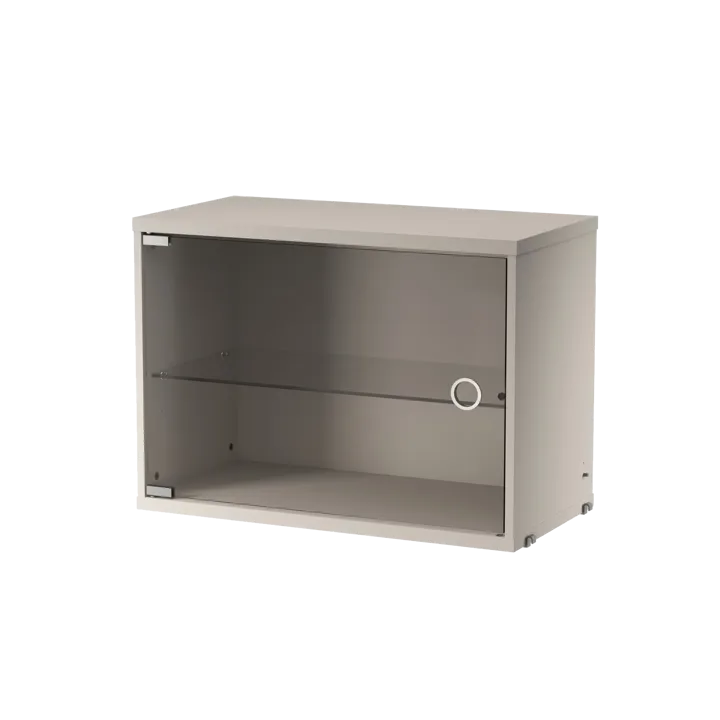 Vitrine String - Beige, 58x30 cm - String