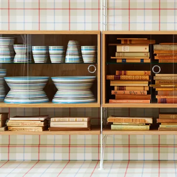 Vitrine String - Chêne, 78x30 cm - String