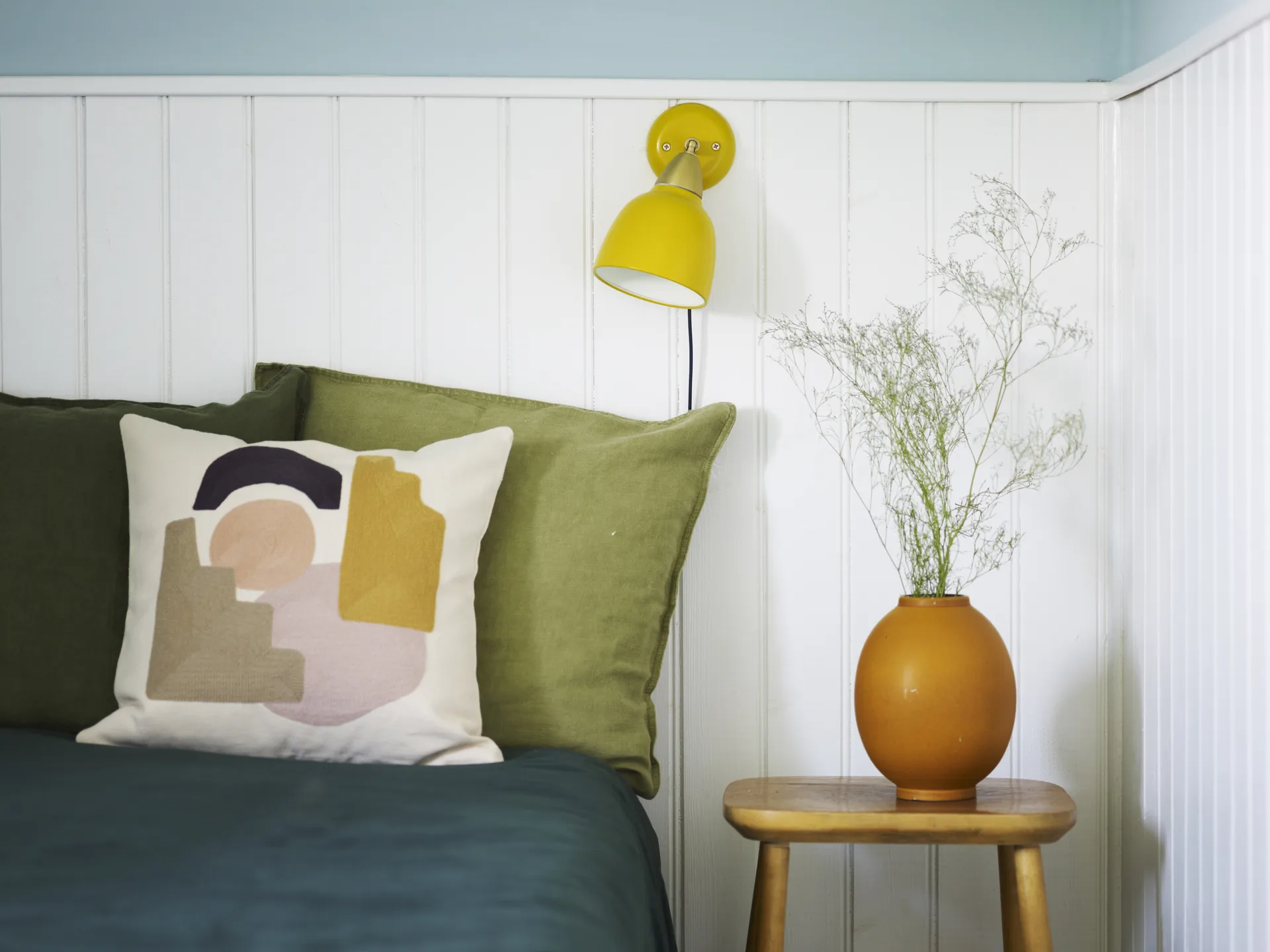 Applique murale Urban bras court, Amber (jaune) Superliving