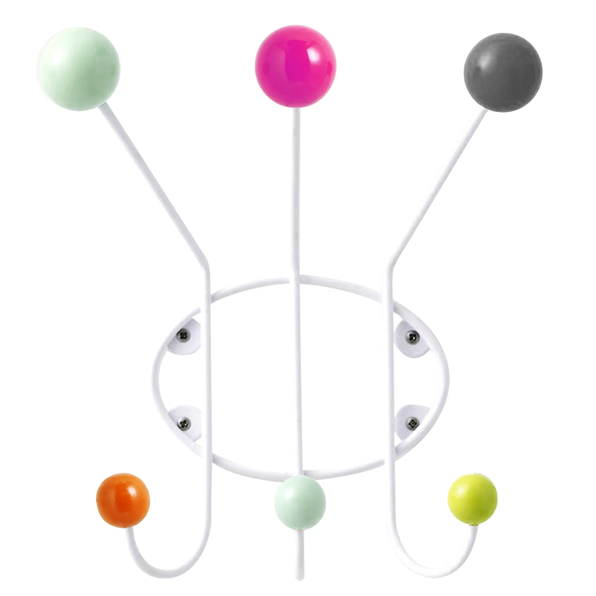 Crochet mural Superliving 3, blanc-néon-multicolore Superliving