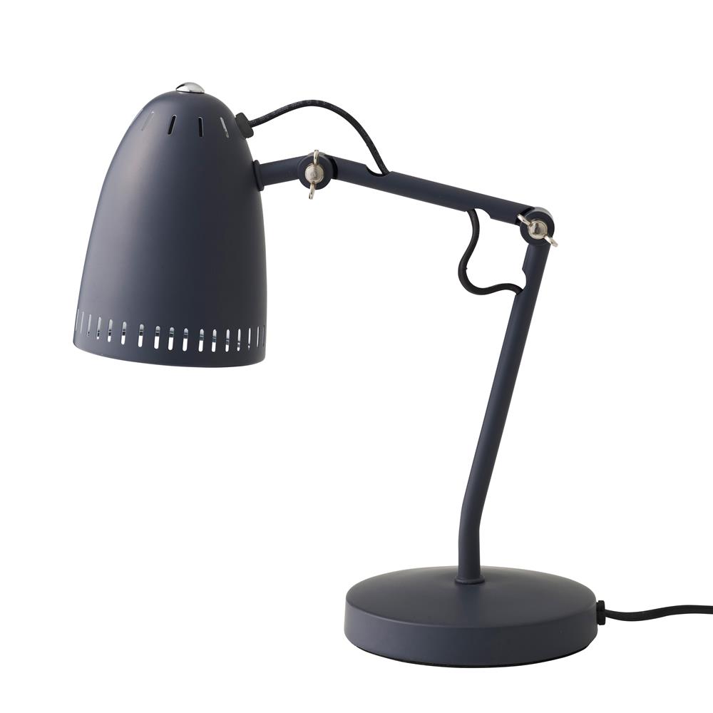 superliving lampe de table dynamo matt almost black (gris)