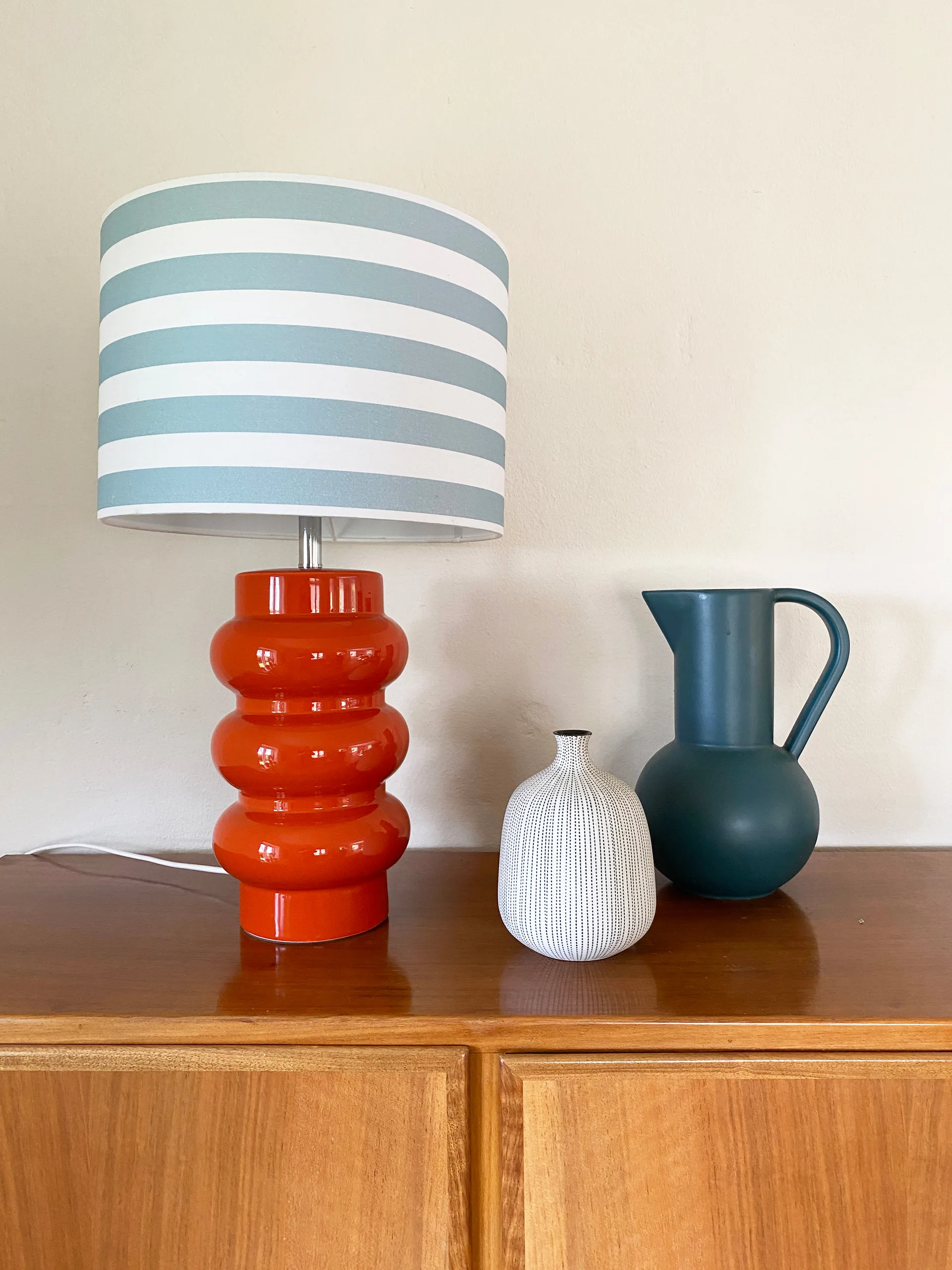 Lampe de table Lyon, Orange Superliving