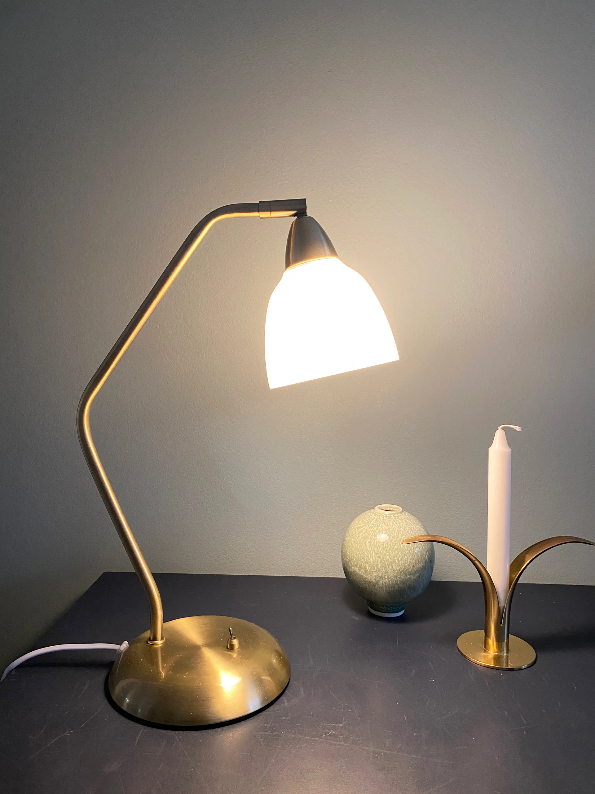 Lampe de table Urban, Brushed Brass Superliving