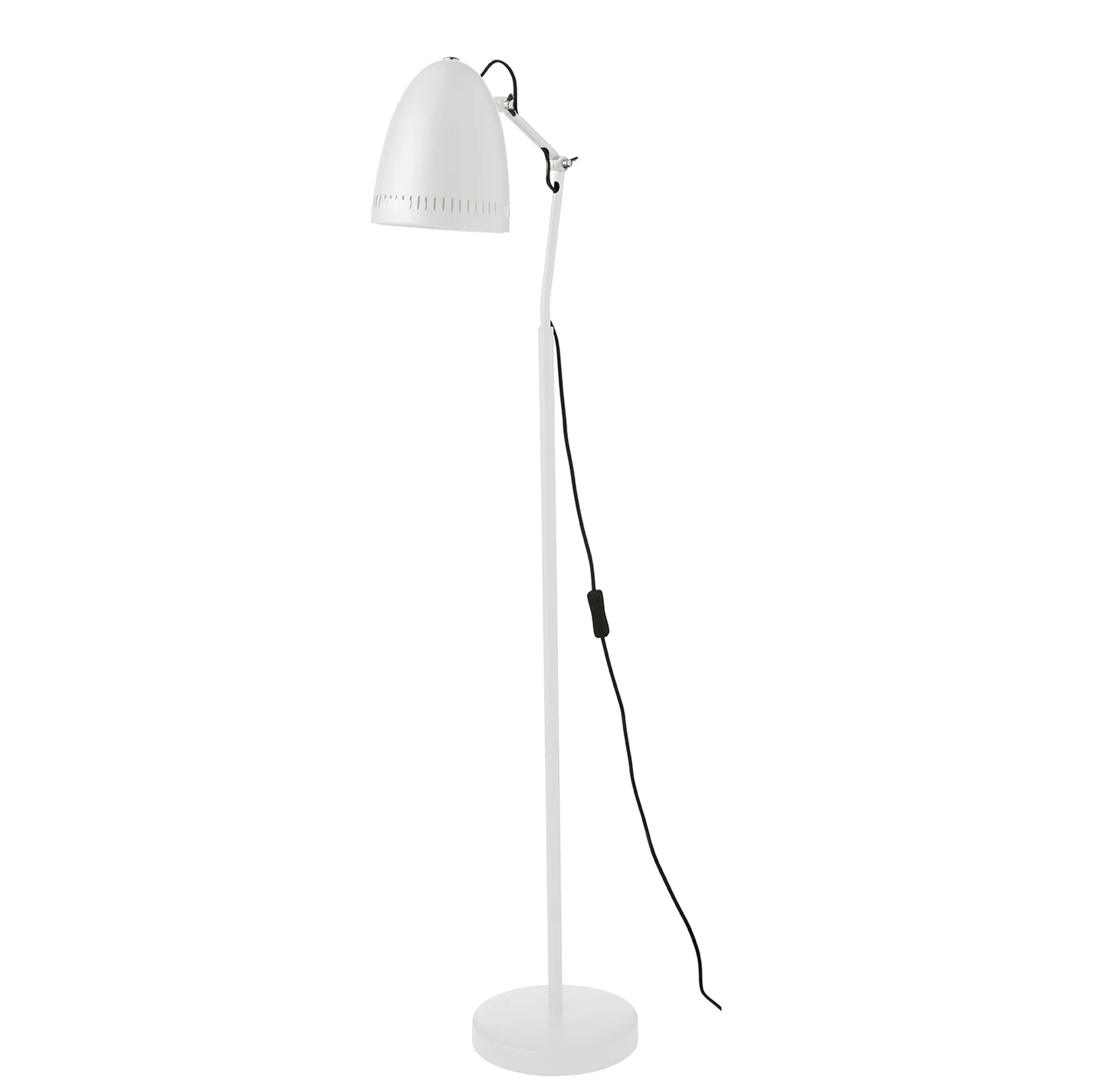 Lampe sur pied Dynamo, matt whisper white (blanc) Superliving