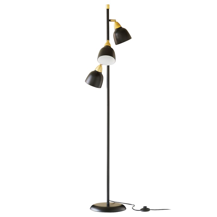 Lampe sur pied Urban Triple - Matt real black - Superliving