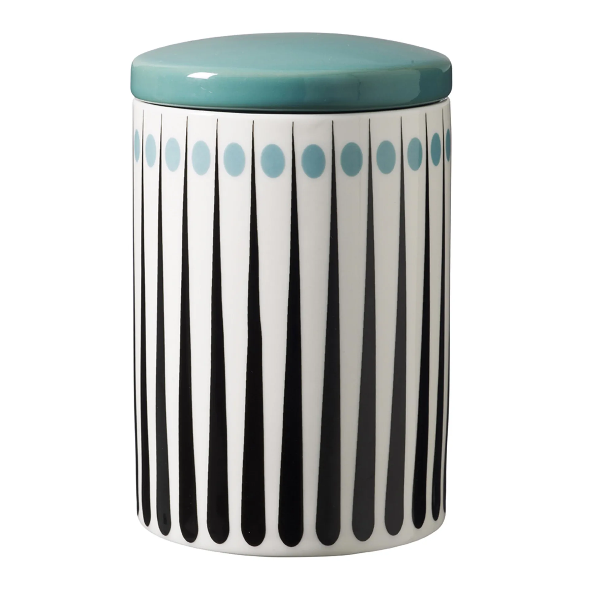 Pot de conservation Amanda, blanc-aqua 15 cm Superliving