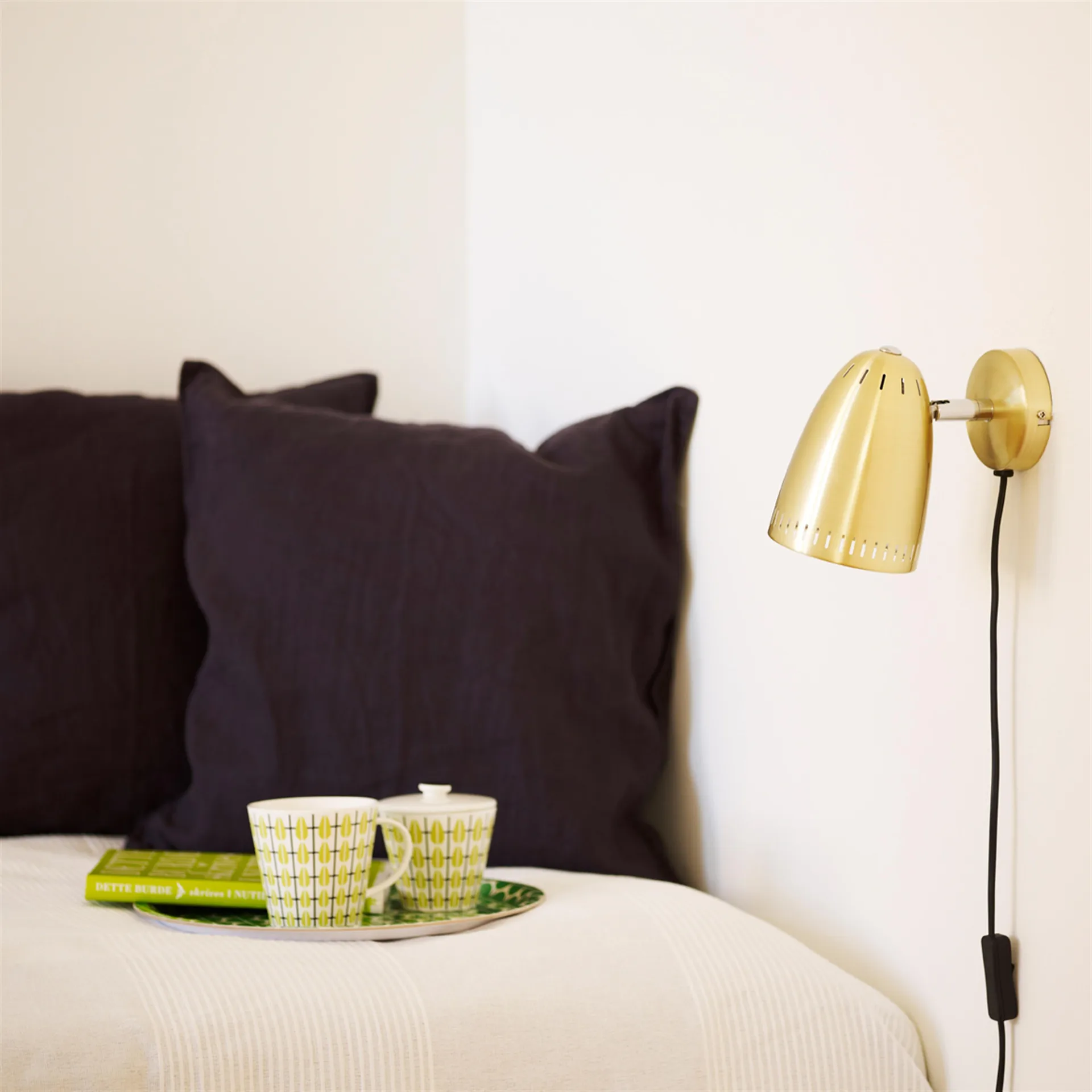 Sucrier Olivia, blanc-citron vert Superliving