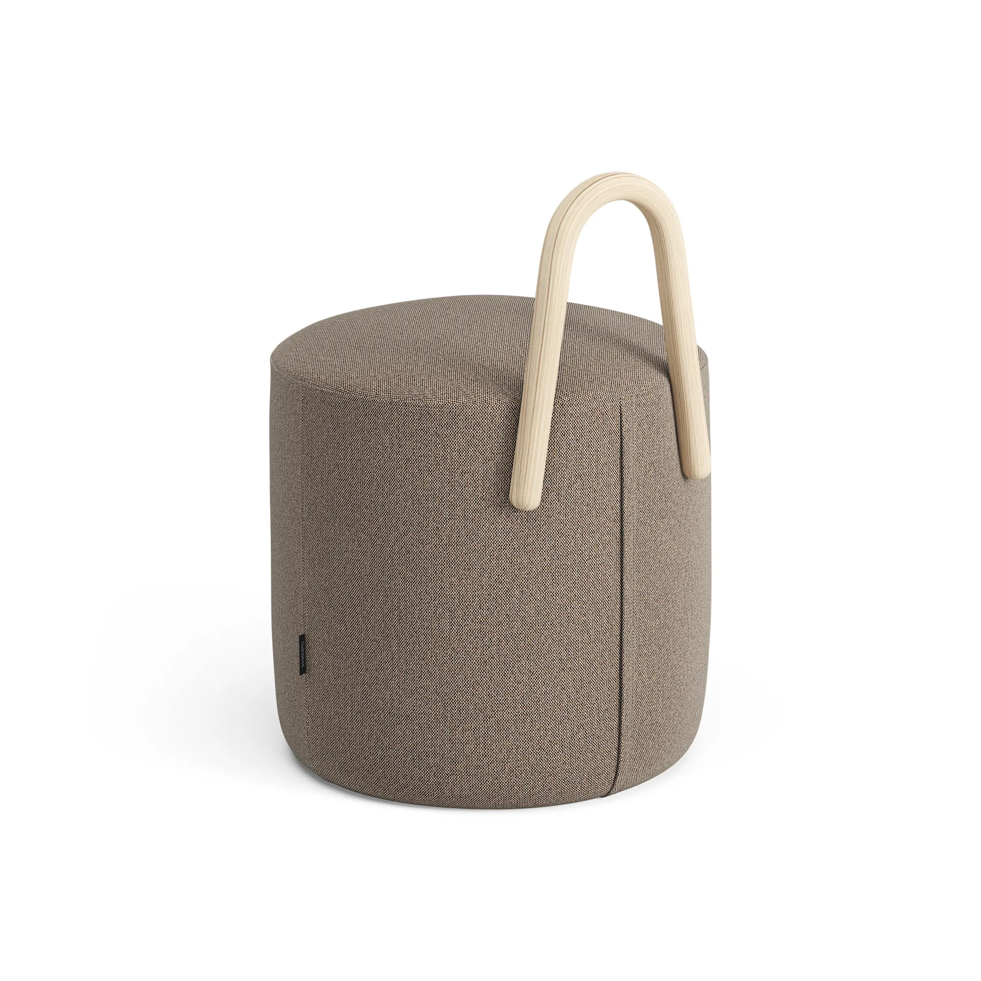 Amstelle Pouf Petit chêne peinture naturelle, Main Line flax 23 Swedese