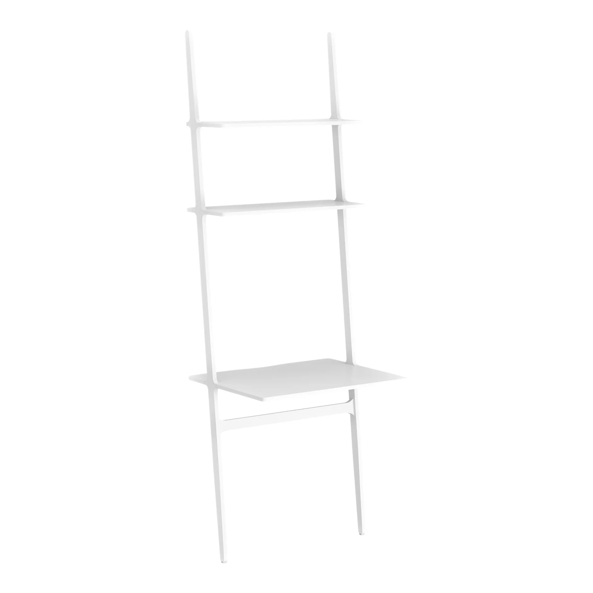 Bureau Libri, Frêne laminé blanc Swedese