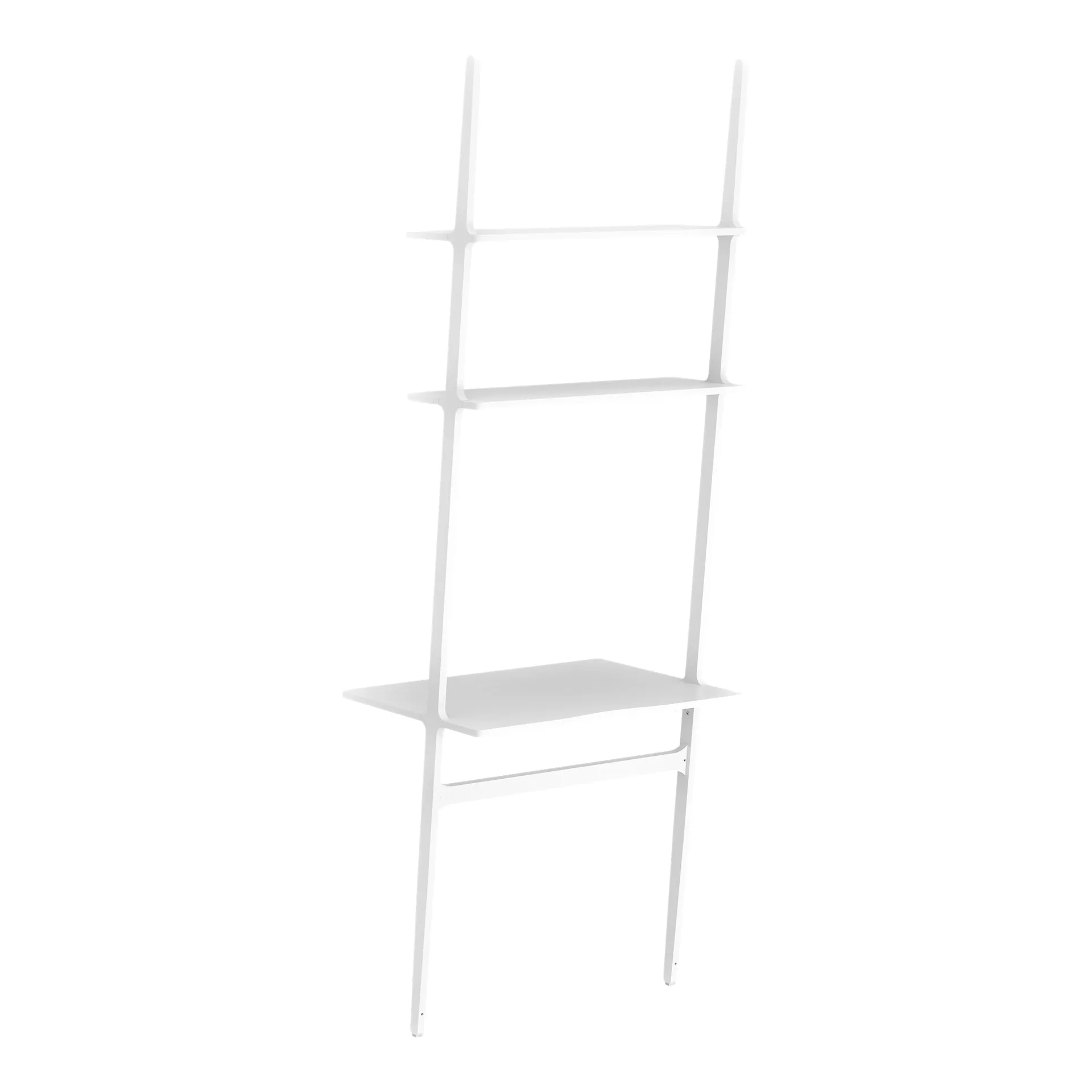 Bureau Libri, Frêne laminé blanc Swedese