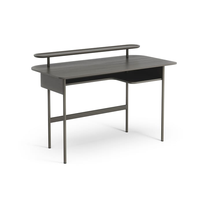 Bureau Luna avec étagère - Chêne gris - Swedese