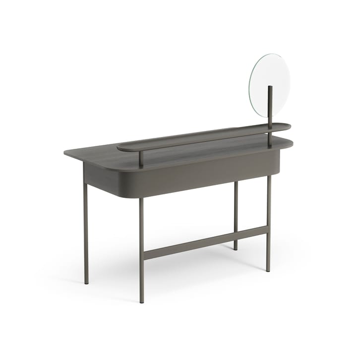 Bureau Luna avec étagère et miroir - Chêne gris - Swedese