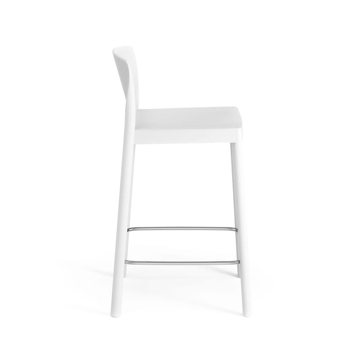 Chaise de bar Grace 63 cm - Frêne laminé blanc - Swedese