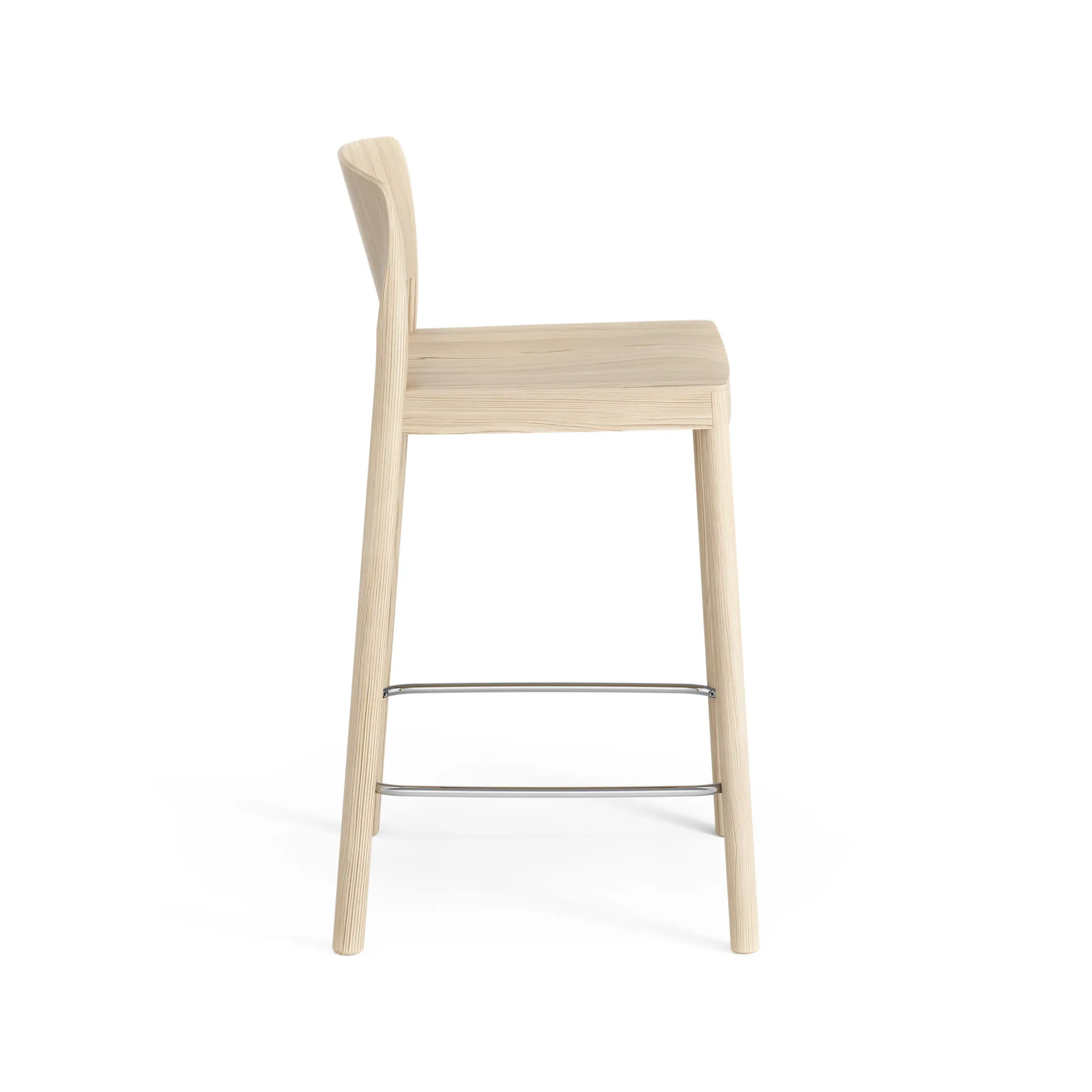 Chaise de bar Grace 63 cm, Frêne laqué Swedese