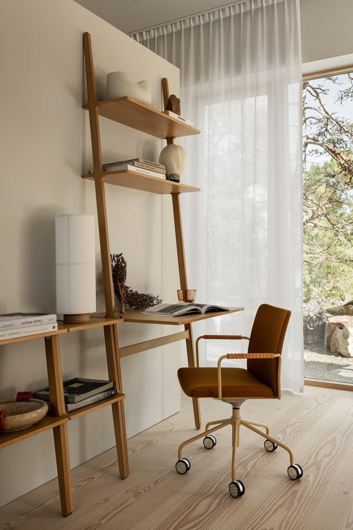 Étagère Libri 2 étagères, Chêne laqué Swedese