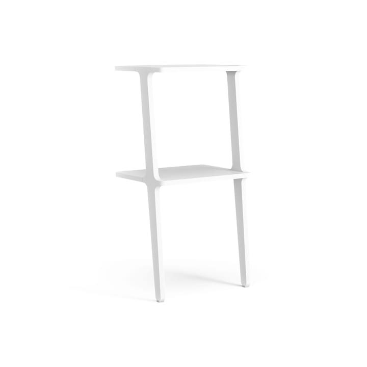 Étagère Libri 2 étagères - Frêne laminé blanc - Swedese